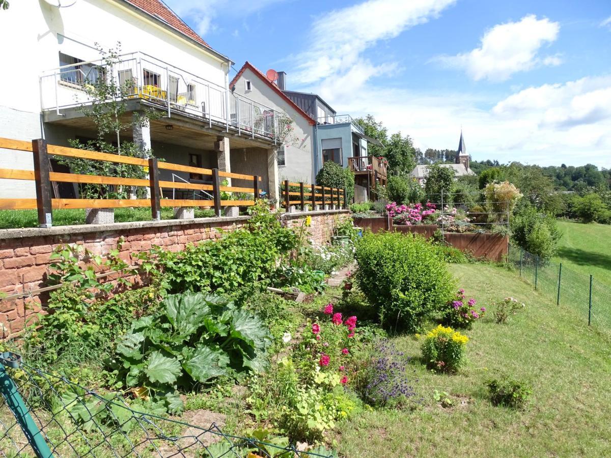 Ferienhaus Schaumbergblick Losheim am See Bagian luar foto
