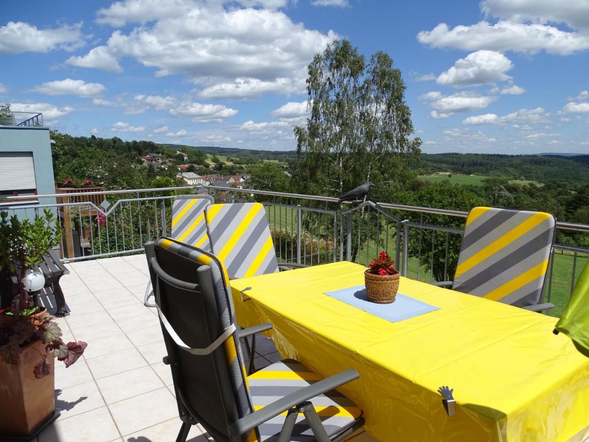 Ferienhaus Schaumbergblick Losheim am See Bagian luar foto